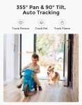 4K Indoor Pan/Tilt Camera for Pets & Home