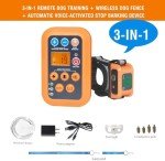 Wireless Dog Fence & Training Collar System