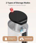 TKENPRO 2K Pet Camera with Treat Dispenser