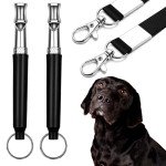 Adjustable Ultrasonic Dog Whistle 2-Pack