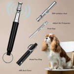 Adjustable Ultrasonic Dog Whistle 2-Pack