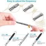 2 Pack Adjustable Dog Training Whistles