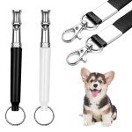 Silent Adjustable Dog Whistle 2-Pack Set