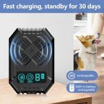 Ultrasonic Anti-Barking Device with Rechargeable Modes