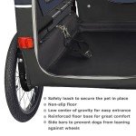 XL Dog Bike Trailer and Stroller - Blue