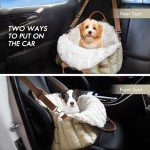 ClevaHome Small Dog Car Seat & Travel Carrier