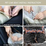 ClevaHome Small Dog Car Seat & Travel Carrier