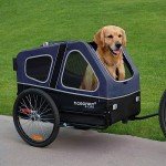 XL Dog Bike Trailer and Stroller - Blue