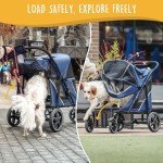 Denver On-The-Go Dog Stroller for Medium Dogs