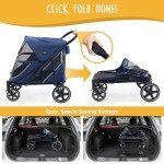 Denver On-The-Go Dog Stroller for Medium Dogs