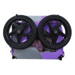 Large Dog Bike Trailer – 120LB Capacity, Foldable