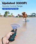 Bousnic Rechargeable Waterproof Training Collar for Dogs