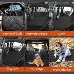 Dog Back Seat Extender & Waterproof Protector
