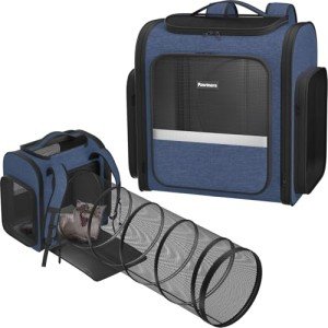 Expandable Pet Backpack Carrier for Cats & Dogs