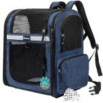 PetAmi Ventilated Backpack Carrier for Dogs & Cats