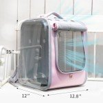Ventilated Cat & Small Dog Backpack Carrier