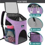PetAmi Small Pet Backpack Carrier for Travel