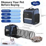 Expandable Pet Backpack Carrier for Cats & Dogs