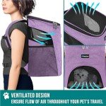 PetAmi Small Pet Backpack Carrier for Travel