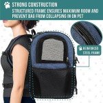 PetAmi Ventilated Backpack Carrier for Dogs & Cats