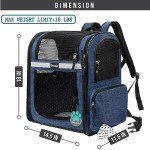 PetAmi Ventilated Backpack Carrier for Dogs & Cats
