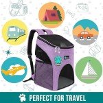 PetAmi Small Pet Backpack Carrier for Travel