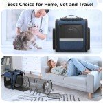 Expandable Pet Backpack Carrier for Cats & Dogs