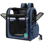 PetAmi Ventilated Backpack Carrier for Dogs & Cats