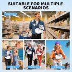 Adjustable Dog Sling Carrier for Small Pets