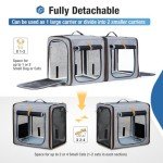 2-in-1 Travel Carrier & Litter Box for Cats