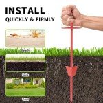 Heavy Duty Dog Tie-Out Cable and Stake Set