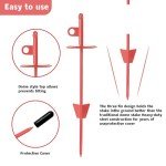 Heavy Duty Dog Tie-Out Cable and Stake Set