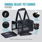Black Medium Sherpa Deluxe Travel Pet Carrier