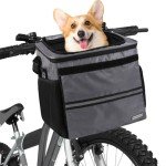 Starry Sky Dog Bike Basket and Carrier