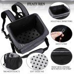 Starry Sky Dog Bike Basket and Carrier