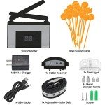 Wireless Electric Dog Fence System with Rechargeable Collar