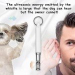 Adjustable White Dog Whistle for Silent Training