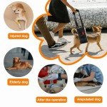 Adjustable Dog Lift Harness for Rear Leg Support