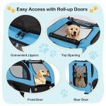 HAPPAWS Dog Bicycle Trailer with Easy Access Doors