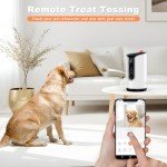 Smart Pet Camera with Treat Dispenser & 2-Way Audio