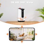 Smart Pet Camera with Treat Dispenser & 2-Way Audio