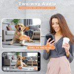 Smart Pet Camera with Treat Dispenser & 2-Way Audio