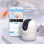 1080P WiFi Indoor Dog Camera with Night Vision