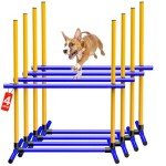 4-Piece Dog Agility Training Equipment Set