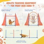 Puppy Agility Training Kit with Tunnel and Hurdles