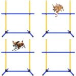 4-Piece Dog Agility Training Equipment Set