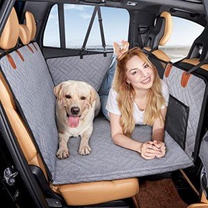 Back Seat Extender for Dogs & Travel Hammock