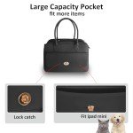 Stylish Soft-Sided Pet Carrier Bag for Travel
