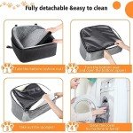 NEEZUKAR Detachable Dog Car Seat for Small Pets