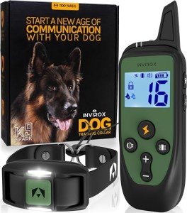 Spark K9 Waterproof Dog Training Collar with Remote